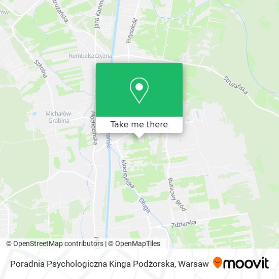 Poradnia Psychologiczna Kinga Podżorska map