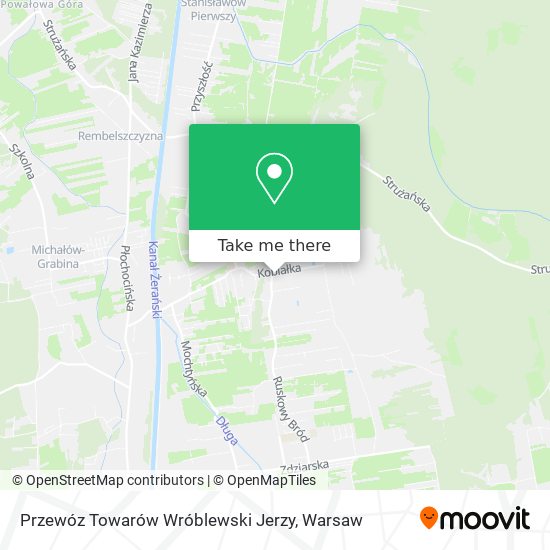 Przewóz Towarów Wróblewski Jerzy map