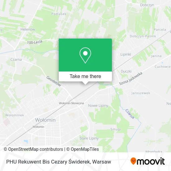 Карта PHU Rekuwent Bis Cezary Świderek