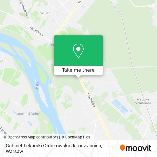 Gabinet Lekarski Ołdakowska Jarosz Janina map