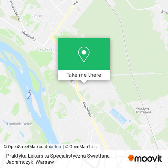 Praktyka Lekarska Specjalistyczna Swietłana Jachimczyk map