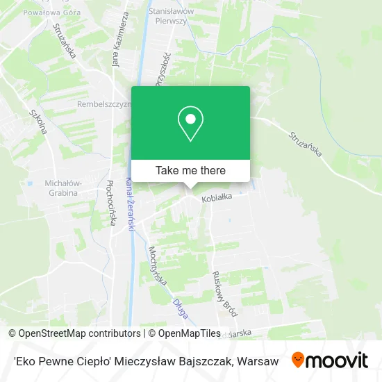 'Eko Pewne Ciepło' Mieczysław Bajszczak map