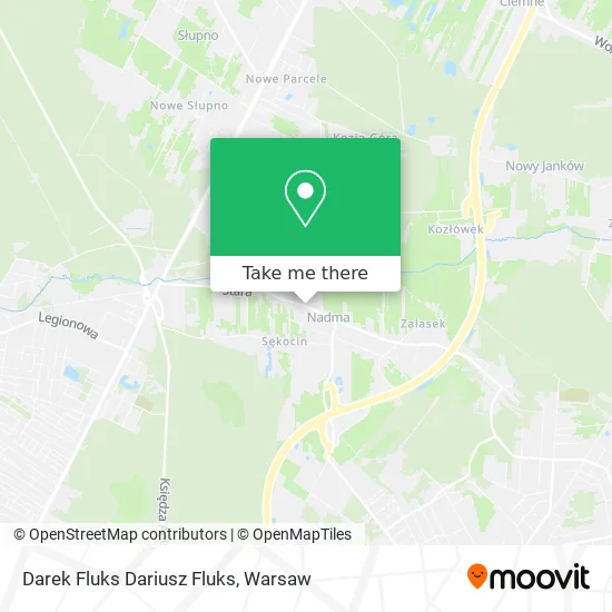 Карта Darek Fluks Dariusz Fluks