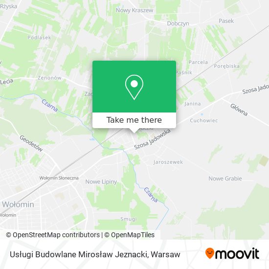 Usługi Budowlane Mirosław Jeznacki map