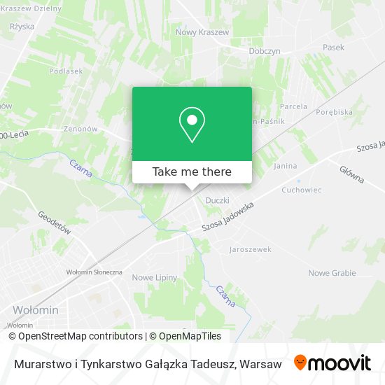 Murarstwo i Tynkarstwo Gałązka Tadeusz map