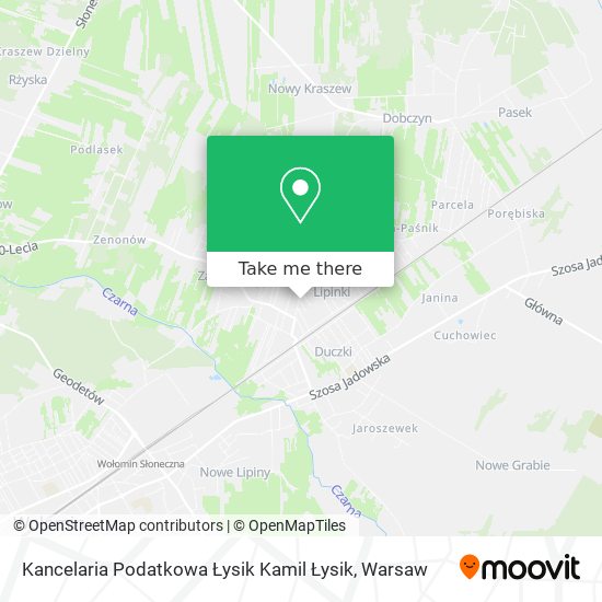 Kancelaria Podatkowa Łysik Kamil Łysik map