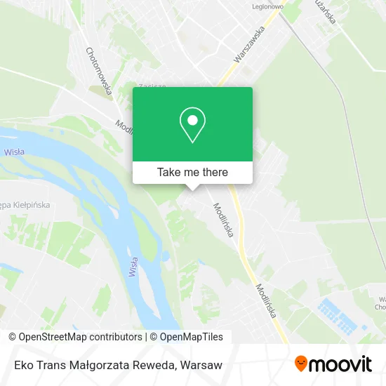 Eko Trans Małgorzata Reweda map