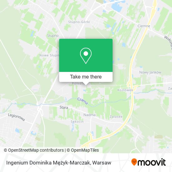 Ingenium Dominika Mężyk-Marczak map