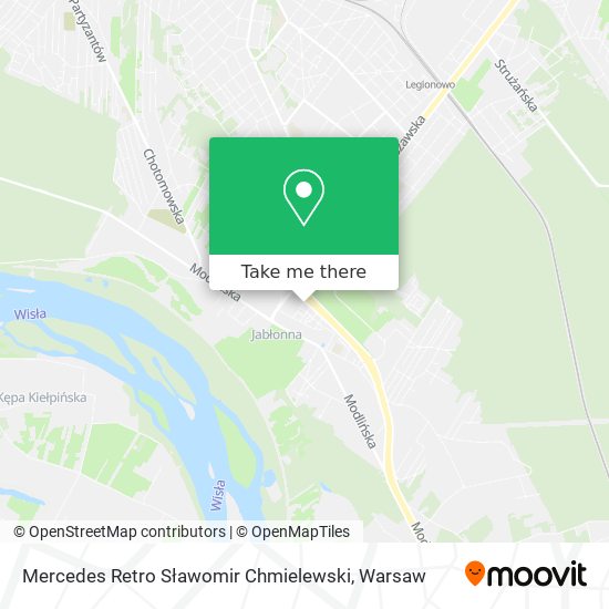 Mercedes Retro Sławomir Chmielewski map