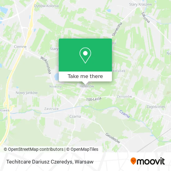 Techitcare Dariusz Czeredys map