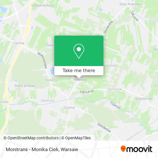 Monitrans - Monika Ciok map