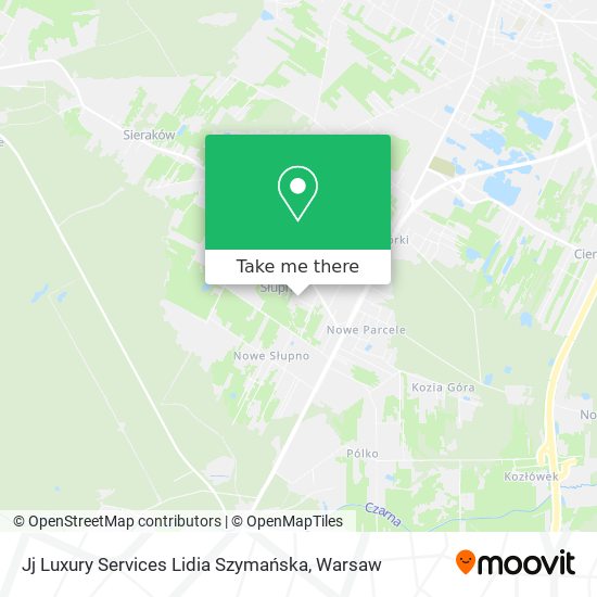 Jj Luxury Services Lidia Szymańska map