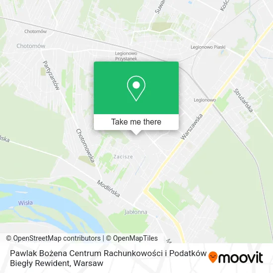 Pawlak Bożena Centrum Rachunkowości i Podatków Biegły Rewident map