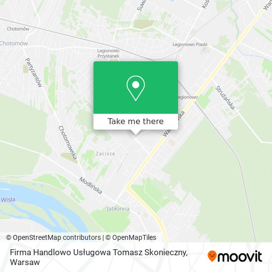 Firma Handlowo Usługowa Tomasz Skonieczny map