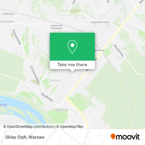 Карта Sklep Szyk