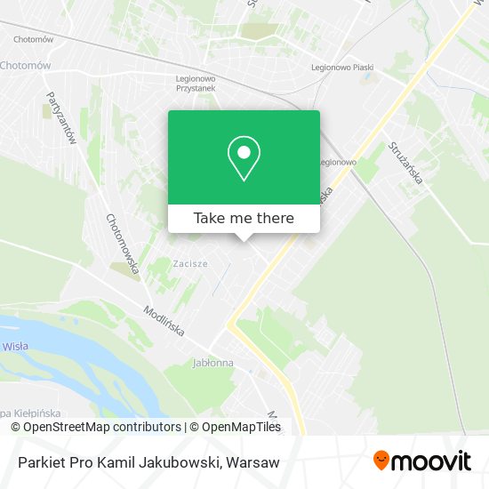 Parkiet Pro Kamil Jakubowski map