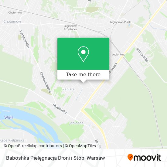 Baboshka Pielęgnacja Dłoni i Stóp map