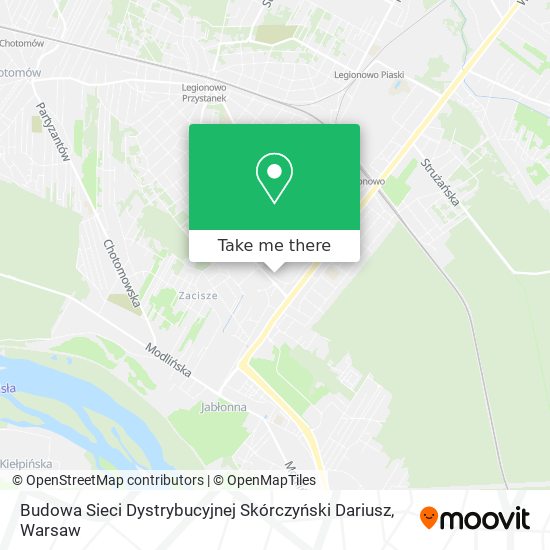 Budowa Sieci Dystrybucyjnej Skórczyński Dariusz map