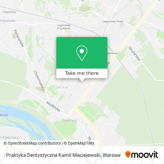 Praktyka Dentystyczna Kamil Maciejewski map