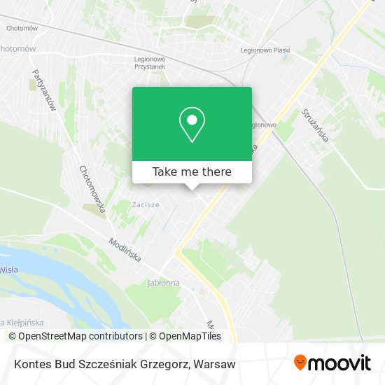 Kontes Bud Szcześniak Grzegorz map