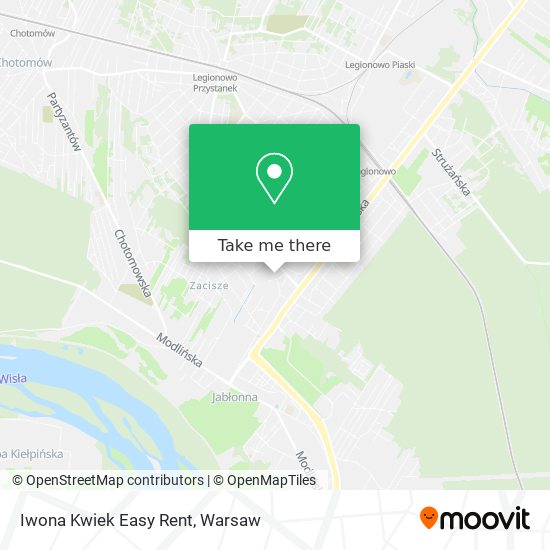 Iwona Kwiek Easy Rent map