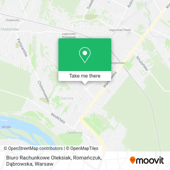 Карта Biuro Rachunkowe Oleksiak, Romańczuk, Dąbrowska