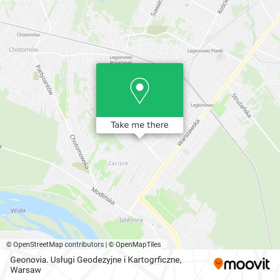 Geonovia. Usługi Geodezyjne i Kartogrficzne map