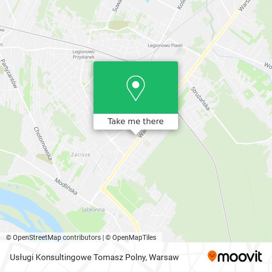 Usługi Konsultingowe Tomasz Polny map