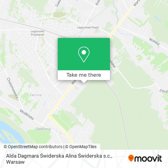 Alda Dagmara Świderska Alina Świderska s.c. map