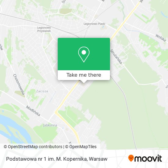 Podstawowa nr 1 im. M. Kopernika map