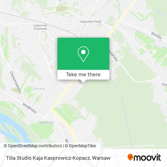 Tilia Studio Kaja Kasprowicz-Kopacz map