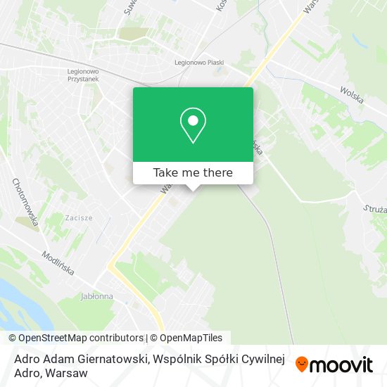 Adro Adam Giernatowski, Wspólnik Spółki Cywilnej Adro map