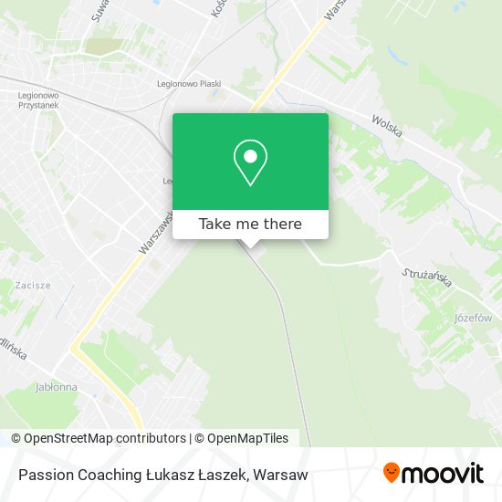 Карта Passion Coaching Łukasz Łaszek