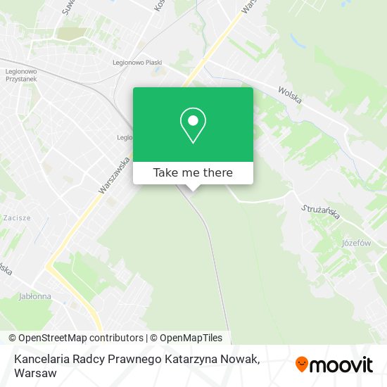 Kancelaria Radcy Prawnego Katarzyna Nowak map