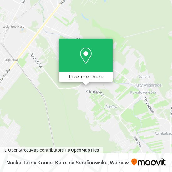 Nauka Jazdy Konnej Karolina Serafinowska map