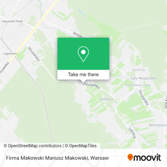 Firma Makowski Mariusz Makowski map