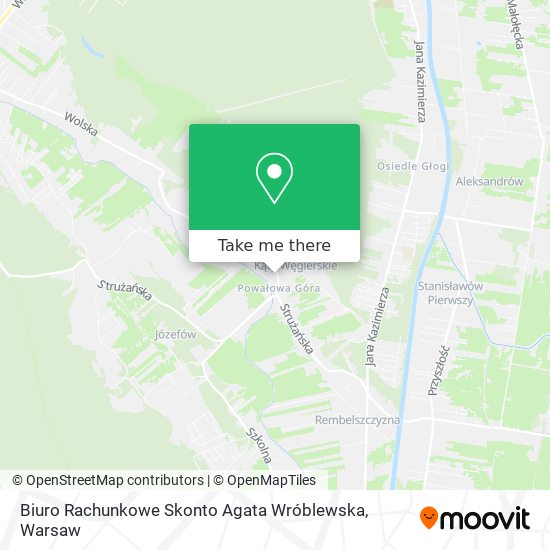 Biuro Rachunkowe Skonto Agata Wróblewska map