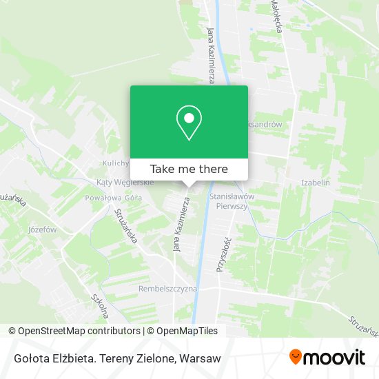 Gołota Elżbieta. Tereny Zielone map