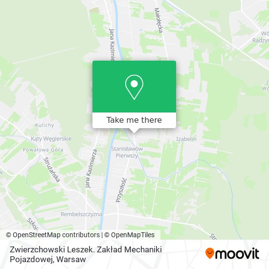 Zwierzchowski Leszek. Zakład Mechaniki Pojazdowej map