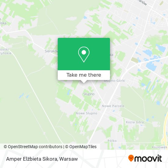 Amper Elżbieta Sikora map