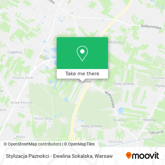 Stylizacja Paznokci - Ewelina Sokalska map