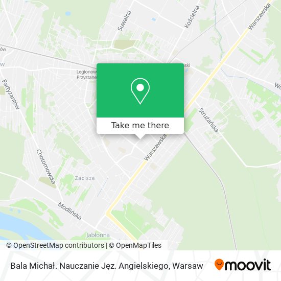 Bala Michał. Nauczanie Jęz. Angielskiego map