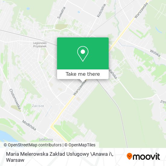 Maria Melerowska Zakład Usługowy \Anawa i\ map