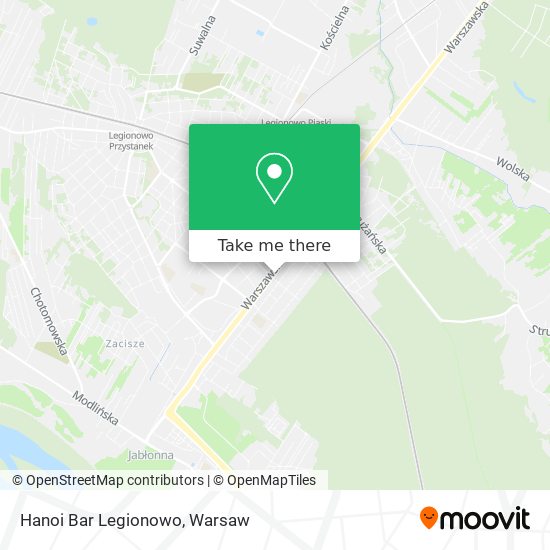 Hanoi Bar Legionowo map