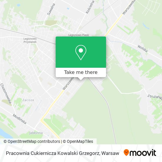 Pracownia Cukiernicza Kowalski Grzegorz map