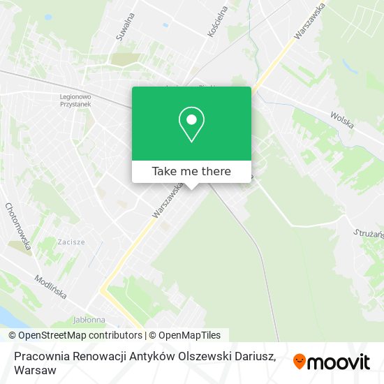 Pracownia Renowacji Antyków Olszewski Dariusz map