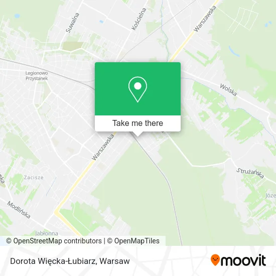 Dorota Więcka-Łubiarz map