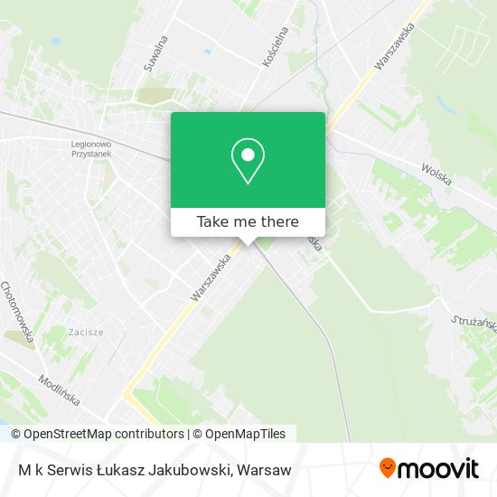 M k Serwis Łukasz Jakubowski map