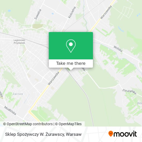 Sklep Spożywczy W. Żurawscy map