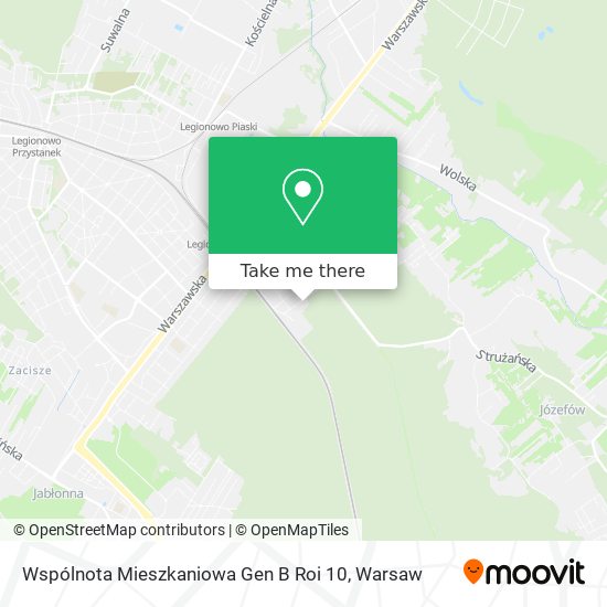 Карта Wspólnota Mieszkaniowa Gen B Roi 10